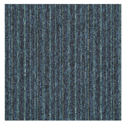 Kobercový štvorec Sonar Lines 4583 modrozelený 50 x 50 cm
