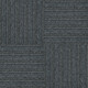 Kobercový štvorec Sonar Lines 4578 čiernomodrý
