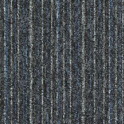 Kobercový štvorec Sonar Lines 4578 čiernomodrý 50 x 50 cm