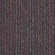 Kobercový štvorec Sonar Lines 4520 červenočierny