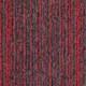 Kobercový štvorec Sonar Lines 4120 červený