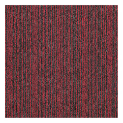 Kobercový štvorec Sonar Lines 4120 červený 50 x 50 cm