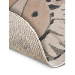 AKCE: 140x140 (průměr) kruh cm Dětský koberec Adventures 105966 Cream Grey kruh
