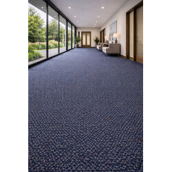 Koberec metráž New Techno 3535 tm. modré