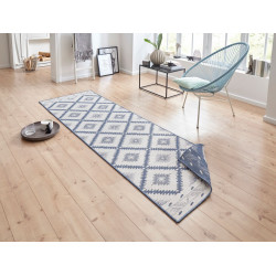 DOPRODEJ: 120x170 cm Kusový koberec Twin Supreme 103430 Malibu blue creme – na ven i na doma