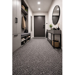 Metrážny koberec Lindau 50 čierny, záťažový