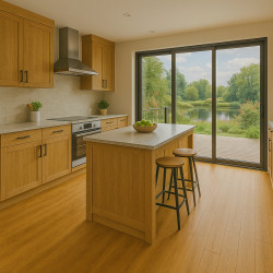 Vinylová podlaha kliková Green line Dub hnedý