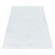 Kusový koberec Fluffy Shaggy 3500 white