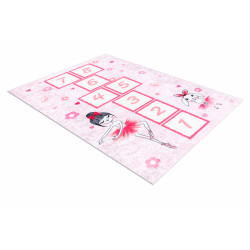 Detský kusový koberec Junior 51828.802 Ballerina pink