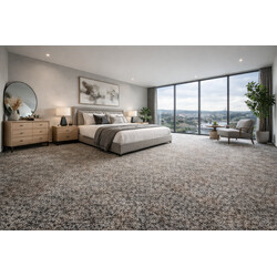 Metrážový koberec Signal 98 šedohnědý