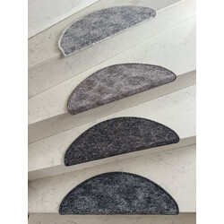 Nášľapy na schody Astra béžová polkruh, samolepiaci