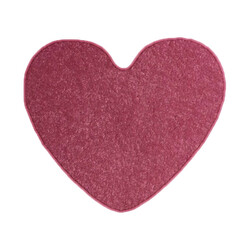 Kusový koberec Eton ružový srdce