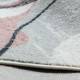 Kusový koberec Fusion 5868 white/dark pink