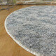 Kusový koberec Madrid sivý kruh