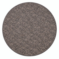 Kusový koberec Madrid hnedosivý kruh