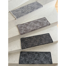 Nášľapy na schody Madrid hnedosivý obdĺžnik, samolepiaci
