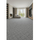 Metrážny koberec Udinese šedý