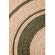 Kusový koberec Jute Braided 106322 Black kruh