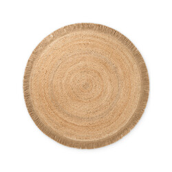 Kusový koberec Jute Braided 106332 Natural Gold kruh