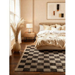 Kusový koberec Handloom 106333 Rex White Black