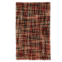 Kúpeľňová predložka Belweder multi červená