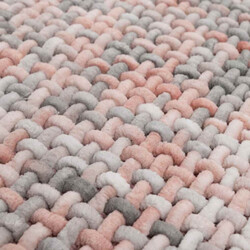 Kúpeľňová predložka Belweder multi ružová