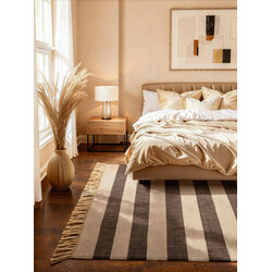 Kusový koberec Handloom 106334 Playa White Black