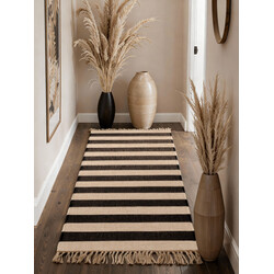 Běhoun Handloom 106334 Playa White Black