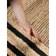 Kusový koberec Looma 106302 Natural Gold Black