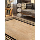 Kusový koberec Looma 106302 Natural Gold Black