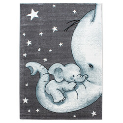 DOPREDAJ: 160x230 cm Dětský kusový koberec Kids 560 blue