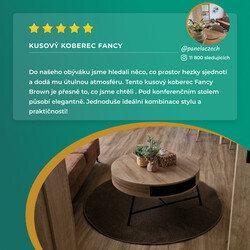 Kusový koberec Fancy 103008 Braun - hnedý kruh