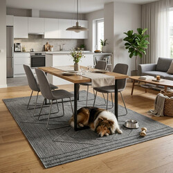 Kusový koberec Patara 4954 Grey – na von aj na doma