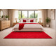 Kusový koberec Eton červený 15 štvorec