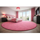 Kusový koberec Eton ružový 11 kruh