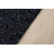 Metrážny koberec Santana 50 čierna s podkladom resine