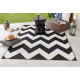 Kusový koberec Meadow 102738 schwarz / creme