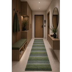 Protišmykový ručne tkaný behúň Laos 140 / 999X