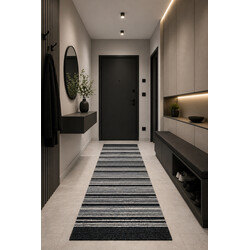 Protišmykový ručne tkaný behúň Laos 125 / 999X