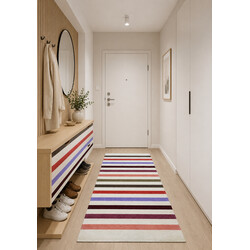 Protišmykový ručne tkaný behúň Laos 42/999X