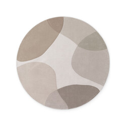 Kusový koberec Ted Baker Hackney 106355 Béžová kruh
