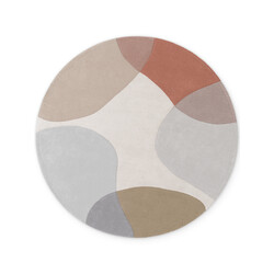 Kusový koberec Ted Baker Hackney 106356 Modrá kruh