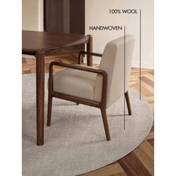 Kusový koberec Ted Baker Greenwich 106361 Biela kruh