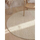 Kusový koberec Ted Baker Richmond 106365 Biela kruh