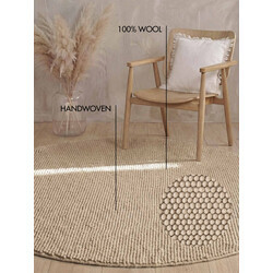 Kusový koberec Ted Baker Richmond 106366 Béžová kruh