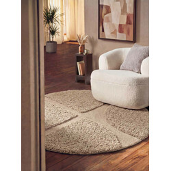 Kusový koberec Ted Baker Lambeth 106370 Béžová kruh