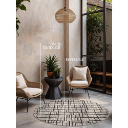 Kusový koberec Ted Baker Haringey 106387 Čierna kruh