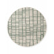 Kusový koberec Ted Baker Haringey 106389 Green White kruh