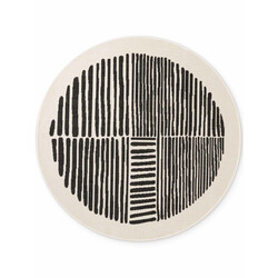 Kusový koberec Ted Baker Haringey 106390 Čierna kruh