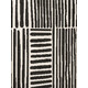 Kusový koberec Ted Baker Haringey 106390 Black White kruh